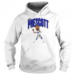 Dak Prescott Dallas Cowboys Caricature shirt 5