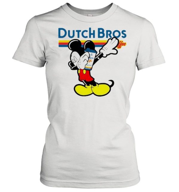 Dutch Bros Coffee Mickey Mouse Disney Shirt