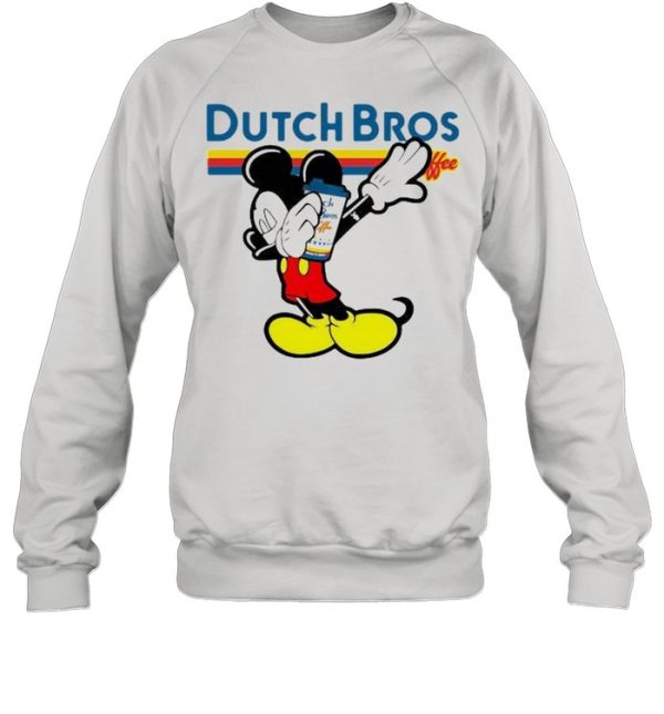 Dutch Bros Coffee Mickey Mouse Disney Shirt