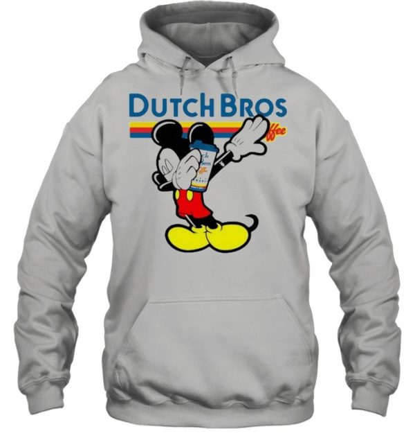 Dutch Bros Coffee Mickey Mouse Disney Shirt