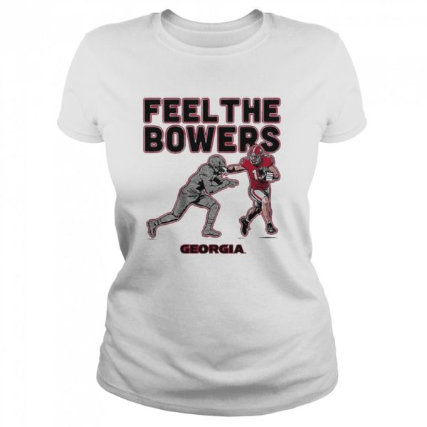 Georgia Bulldogs Brock Bowers Feel The Bowers shirt