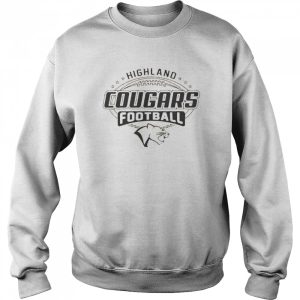 Highland Cougars Football 2022 logo shirt 4