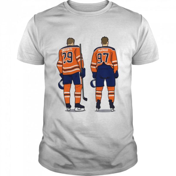 Ice Hockey Player Edmonton Best Duo shirt