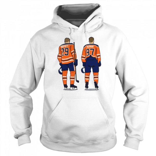 Ice Hockey Player Edmonton Best Duo shirt