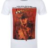 Indiana Jones Raiders Of The Lost Ark Poster Men’s White T-Shirt