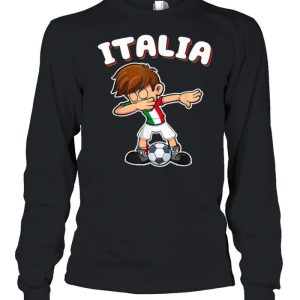 Italia Dabbing Football Soccer Boy Italy T Shirt 3