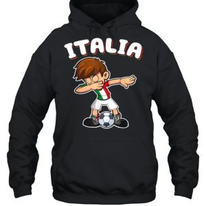 Italia Dabbing Football Soccer Boy Italy T Shirt 5