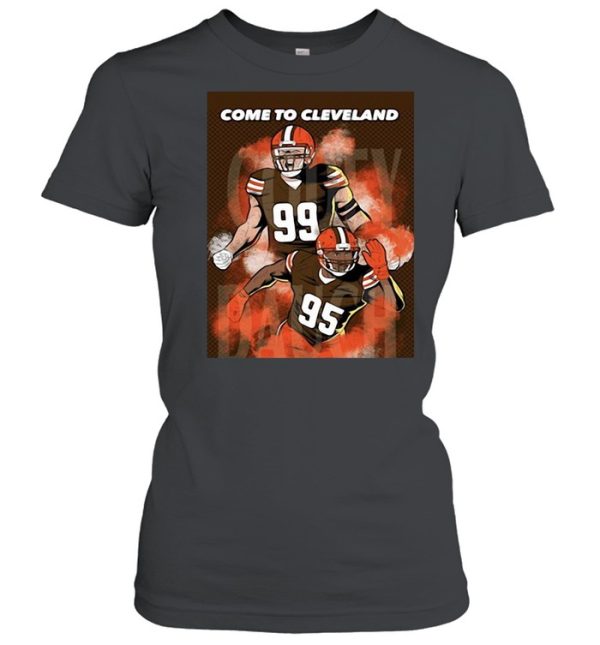 JJ Watt Myles Garrett Come To Cleveland Browns shirt