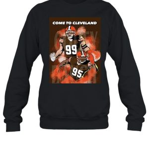 JJ Watt Myles Garrett Come To Cleveland Browns shirt 3