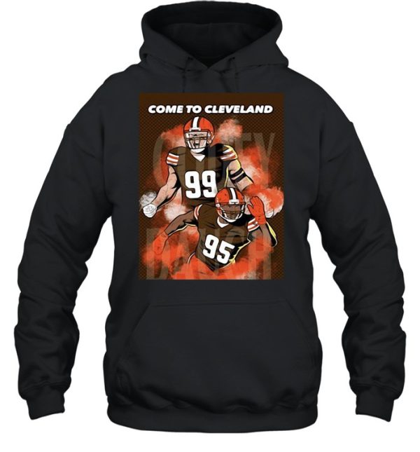 JJ Watt Myles Garrett Come To Cleveland Browns shirt