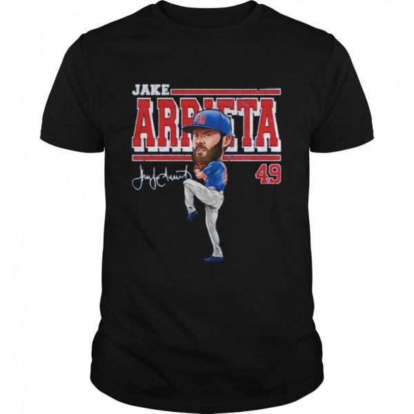 Jake Arrieta Cartoon shirt