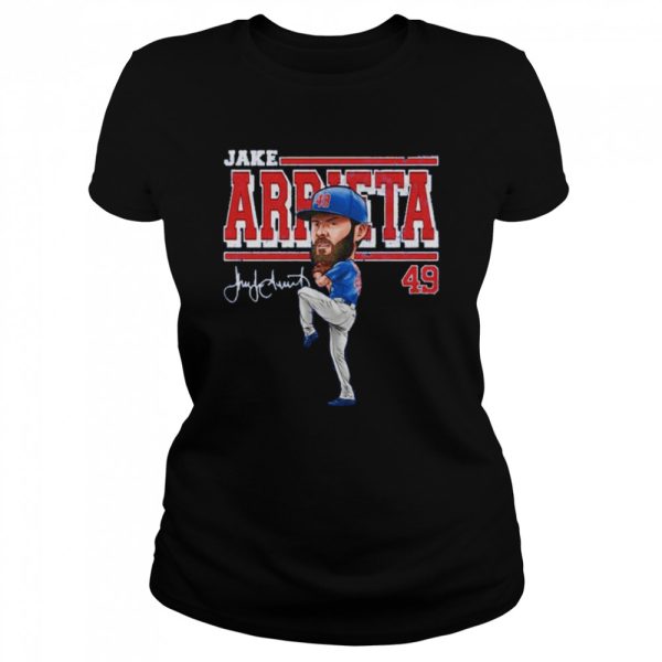 Jake Arrieta Cartoon shirt