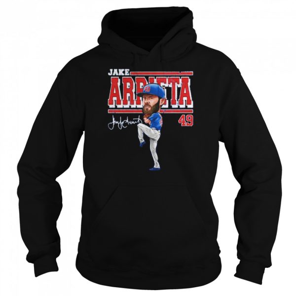 Jake Arrieta Cartoon shirt