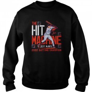 Jeff Mcneil The Hit Machine 2022 Batting Champion Shirt 4