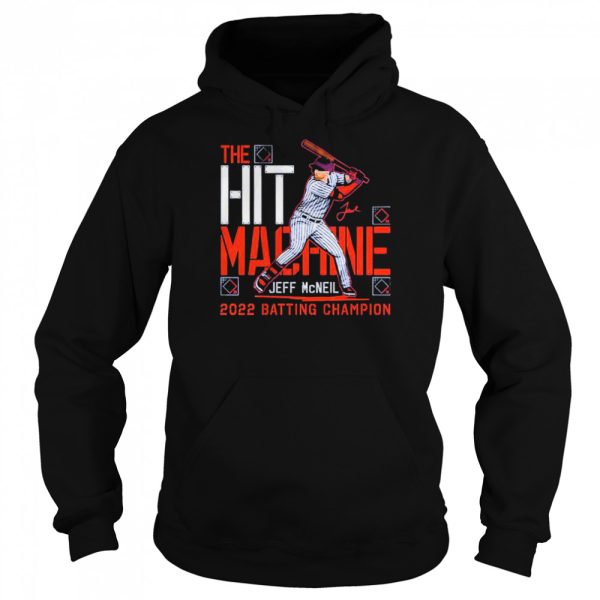 Jeff Mcneil The Hit Machine 2022 Batting Champion Shirt