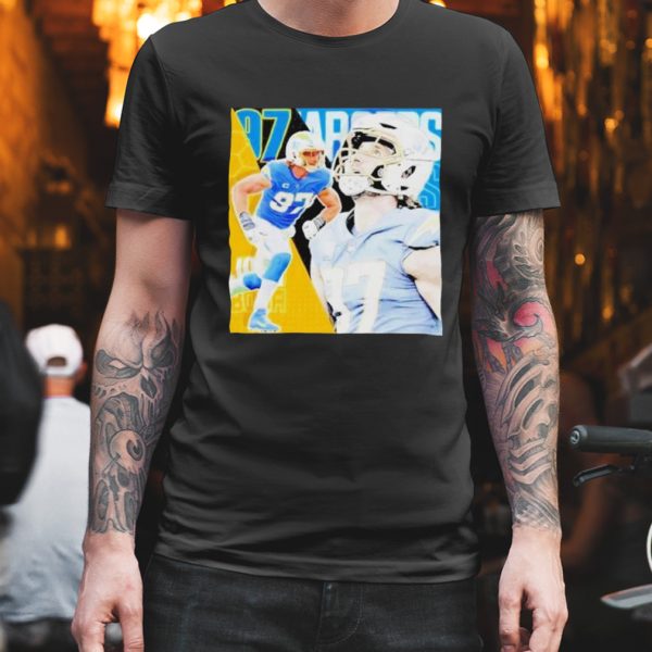 Joey Bosa 97 Los Angeles Chargers Football Player Poster Gift T-Shirt