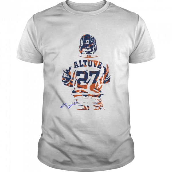 Jose Altuve 27 Signature Colour shirt