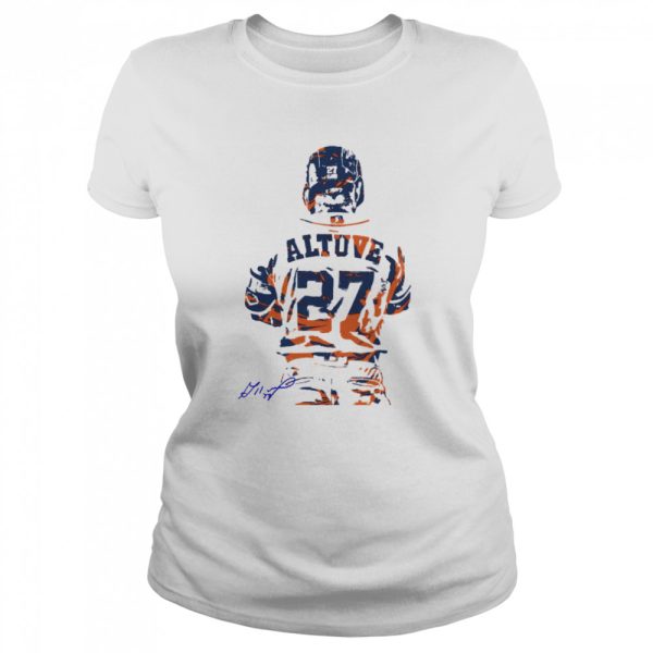 Jose Altuve 27 Signature Colour shirt