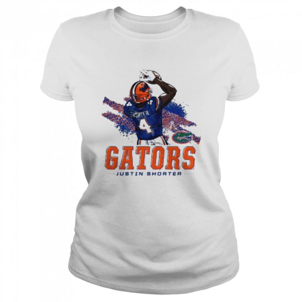 Justin Shorter Florida Gators silhouette shirt