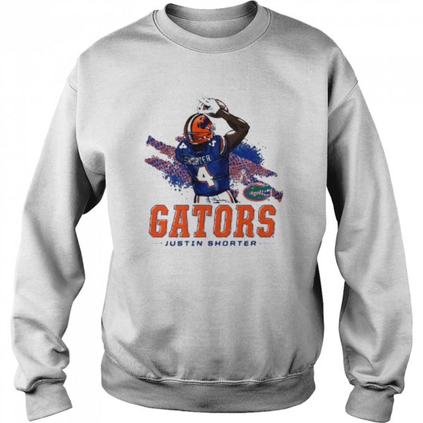 Justin Shorter Florida Gators silhouette shirt