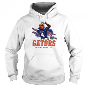 Justin Shorter Florida Gators silhouette shirt 5