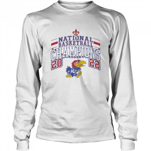 Kansas Jayhawks 2022 NCAA Men’s Basketball National Champions Big &amp Tall T-Shirt