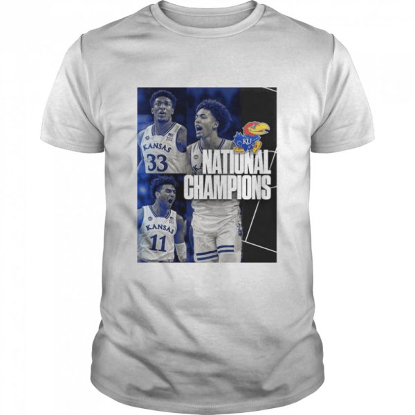 Kansas Jayhawks National Champions Ncaa Divison 2022 T-Shirt