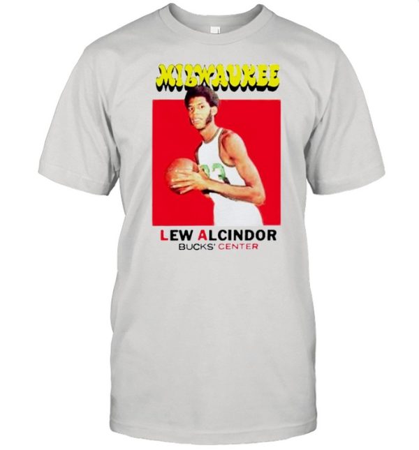 Kareem Jabbar Milwaukee lew alcindor buck’s center shirt