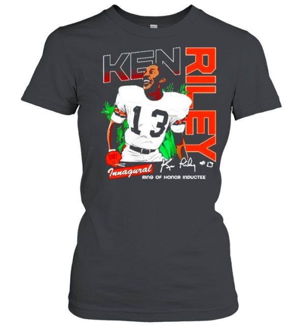 Ken Riley ring of honor inductee shirt