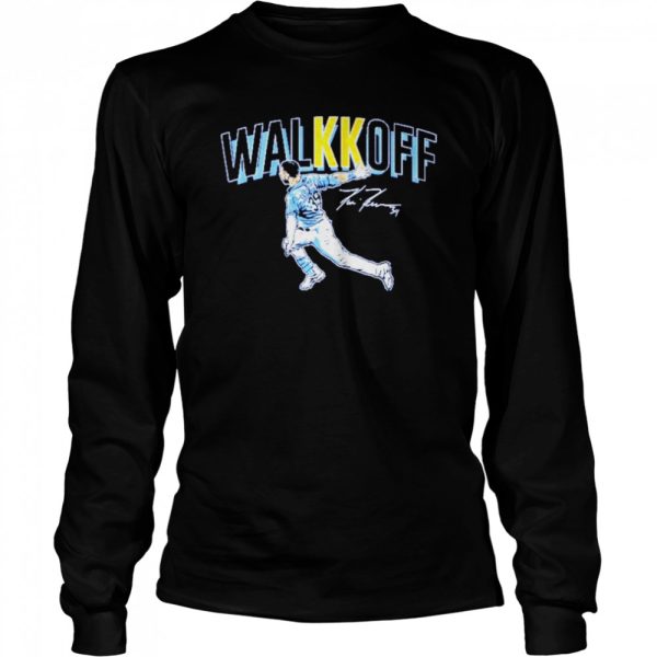 Kevin Kiermaier Walkkoff Signatures Shirt