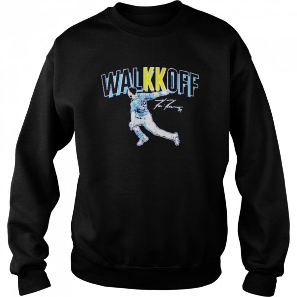 Kevin Kiermaier Walkkoff Signatures Shirt