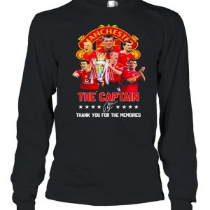 Manchester The Captain Signature Thank You For The Memories Shirt 3