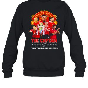 Manchester The Captain Signature Thank You For The Memories Shirt 4