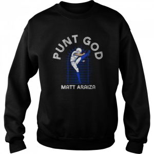 Matt Araiza Buffalo Bills Punt God shirt 4