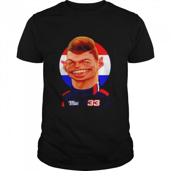 Max Verstappen 33 Caricature funny shirt