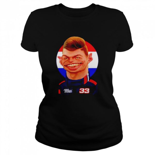 Max Verstappen 33 Caricature funny shirt