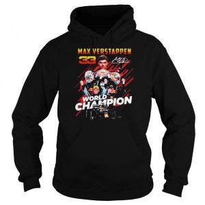 Max Verstappen World Champions 2021 F1 signature shirt 5