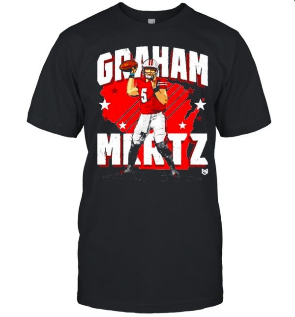 Men’s Graham Mertz Wisconsin Personalities shirt