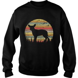 Mexican Hairless Dog Retro 70s Vintage Dog Shirt 3