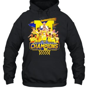 Michigan Wolverines 2021 Big Men's basketball regular season champions shirt 5