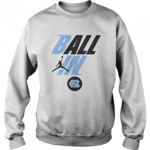 North Carolina Tar Heels Ball In Bench Shirt 4