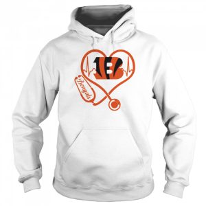 Nurse Love Cincinnati Bengals Heartbeat Shirt 5