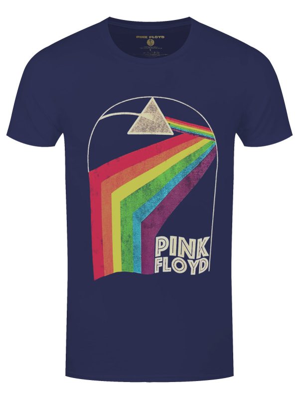 Pink Floyd Prism Arch Men’s Denim Blue T-Shirt