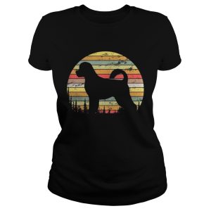 Portuguese Water Dog Retro 70s Vintage Dog Lover Shirt