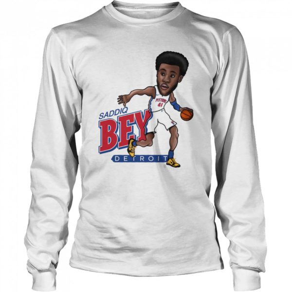 Saddiq Bey Detroit Pistons Vintage shirt