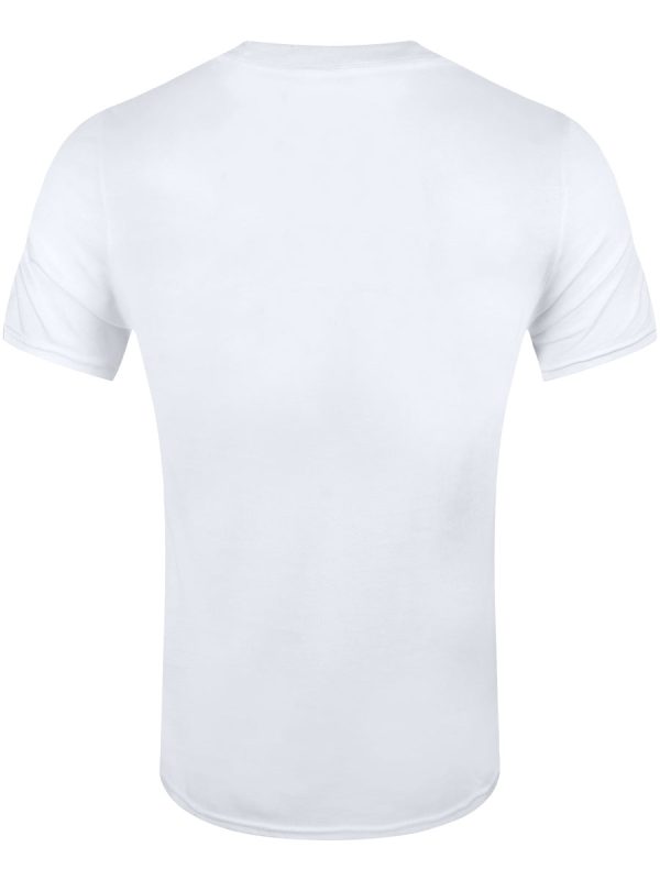 Simon & Garfunkel Walking Logo Men’s White T-Shirt