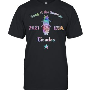 Song of Summer 2021 Usa Cicada Entomologist Biology T-Shirt