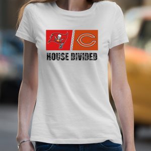 Tampa Bay Buccaneers vs Chicago Bears House Divided Shirt 4