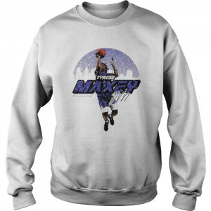 Tyrese Maxey Philadelphia Skyline signature shirt 4