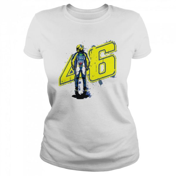 Vale Yellow Valentino Rossi Motorbike Racing shirt